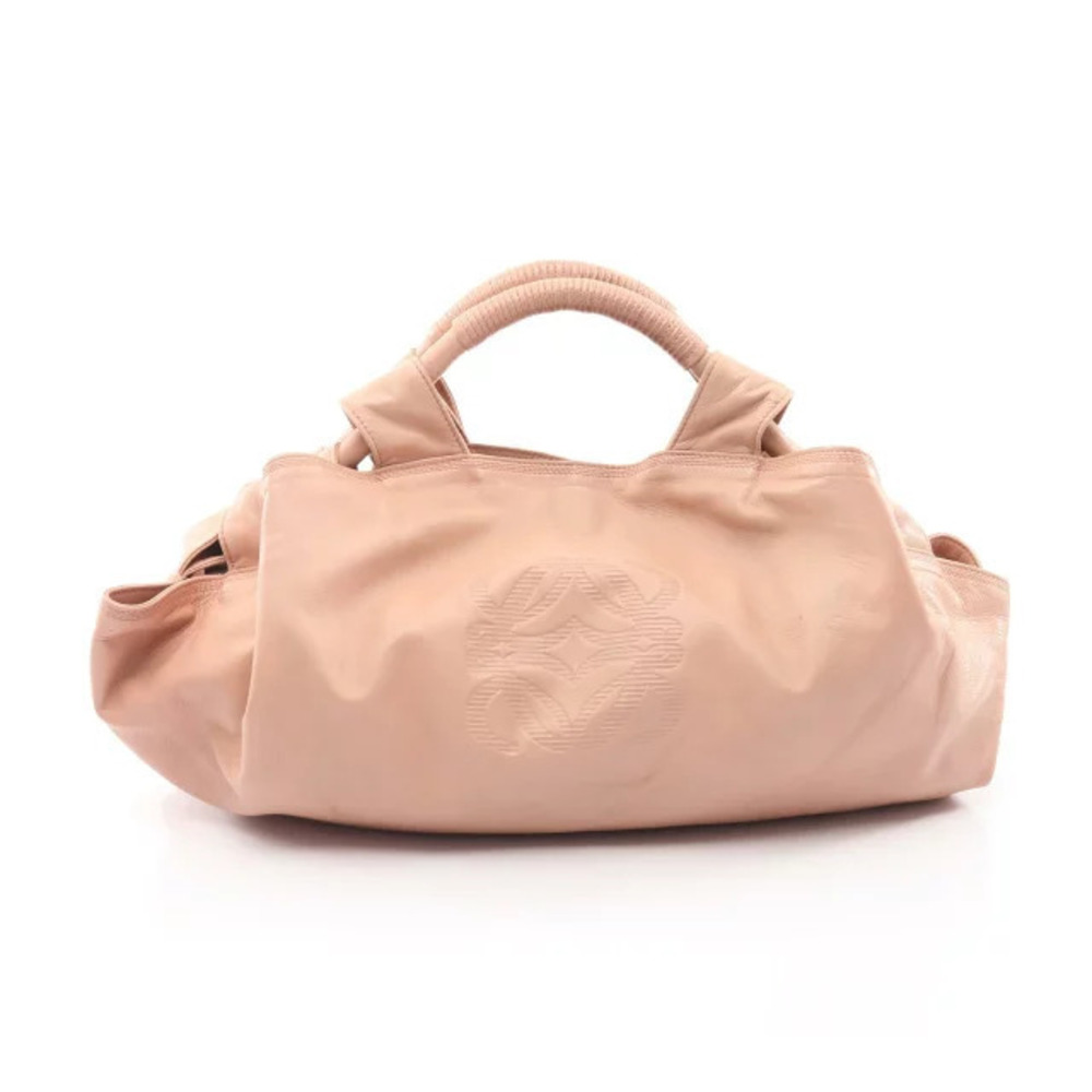 Loewe Nappa Aire Handbag Leather Pink